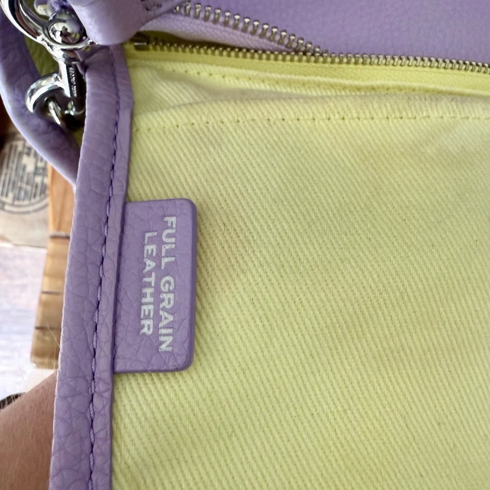 Marc Jacobs Medium Purple/Lavender Leather Tote Bag - Picture 9 of 16